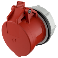 Mennekes 907 ,RAPIDO Priza modulara CEE pentru montajul in carcase sau canale , 16A 5 poli , 6h , 400V , IP44