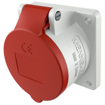 Mennekes 961 ,Priza modulara CEE pentru montajul in carcase sau canale CEEplus , 16A 5 poli +Z , 6h 400V , IP44