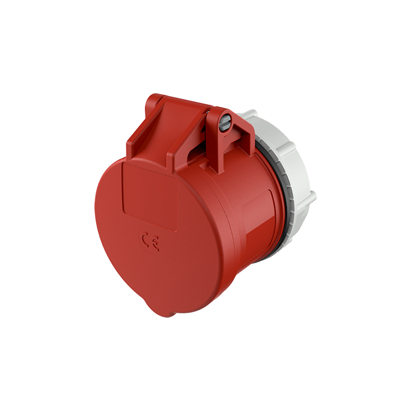 Mennekes 962 ,Priza modulara CEE pentru montajul in carcase sau canale CEEplus , 16A 5 poli +Z6h 400V , IP44