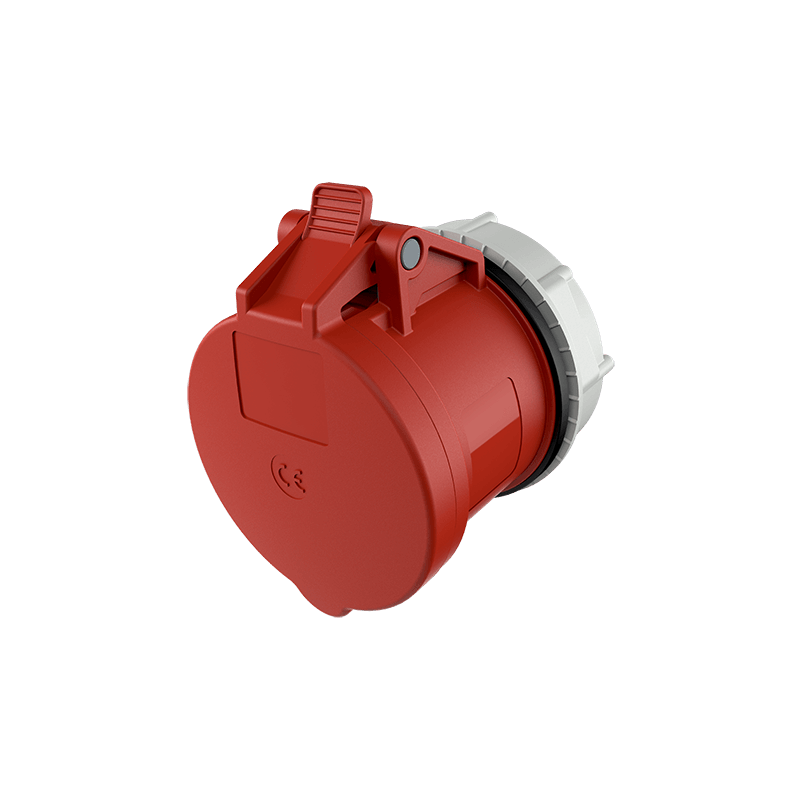 Mennekes 989 ,Priza modulara CEE pentru montajul in carcase sau canale TwinCONTACT , 32A 5 poli , 6h , 400V , IP44