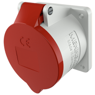 Mennekes 1276 ,Priza modulara CEE pentru montajul in carcase sau canale TA , 32A 5 poli 6h 400V , IP44