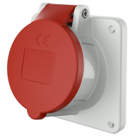 Mennekes 1282 ,Priza modulara CEE pentru montajul in carcase sau canale , 16A 4 poli 6h 400V , IP44