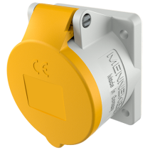 Mennekes 1362 ,Priza modulara CEE pentru montajul in carcase sau canale , 16A 3 poli 4h 110V , IP44