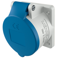 Mennekes 1363 ,Priza modulara CEE pentru montajul in carcase sau canale , 16A 3 poli 6h 230V , IP44