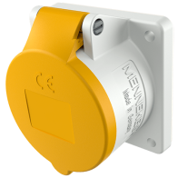 Mennekes 1365 ,Priza modulara CEE pentru montajul in carcase sau canale , 16A 3 poli 4h 110V , IP44