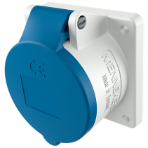 Mennekes 1386 ,Priza modulara CEE pentru montajul in carcase sau canale , 16A 5 poli 9h 230V , IP44