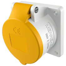 Mennekes 1394 ,Priza modulara CEE pentru montajul in carcase sau canale , 32A 3 poli 4h 110V , IP44