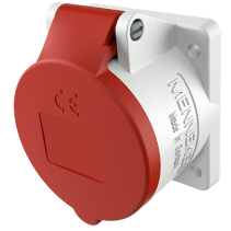 Mennekes 1405 ,Priza modulara CEE pentru montajul in carcase sau canale TwinCONTACT 16A 5 poli , 6h , 400V IP44