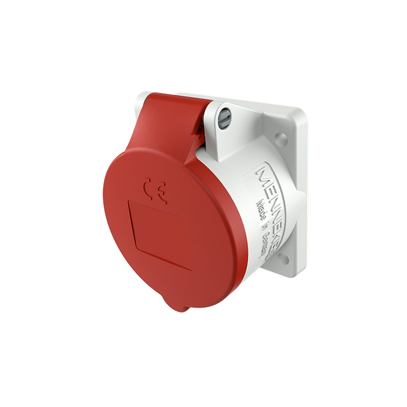 Mennekes 1405 ,Priza modulara CEE pentru montajul in carcase sau canale TwinCONTACT 16A 5 poli , 6h , 400V IP44