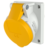 Mennekes 1462 ,Priza modulara CEE pentru montajul in carcase sau canale , 16A 3 poli 4h 110V , IP44