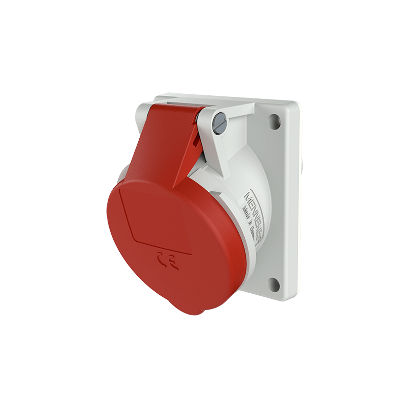 Mennekes 1467 ,Priza modulara CEE pentru montajul in carcase sau canale , 16A 4 poli 6h 400V , IP44