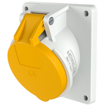 Mennekes 1471 ,Priza modulara CEE pentru montajul in carcase sau canale , 16A 5 poli 4h 110V , IP44