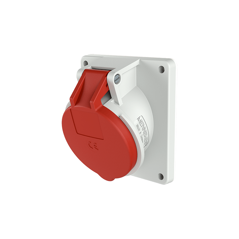 Mennekes 1473 ,Priza modulara CEE pentru montajul in carcase sau canale , 16A 5 poli , 6h , 400V , IP44