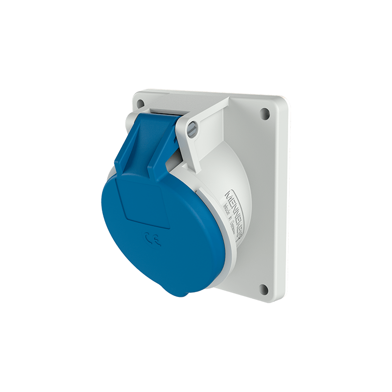Mennekes 1492 ,Priza modulara CEE pentru montajul in carcase sau canale , 32A 3 poli 6h 230V , IP44