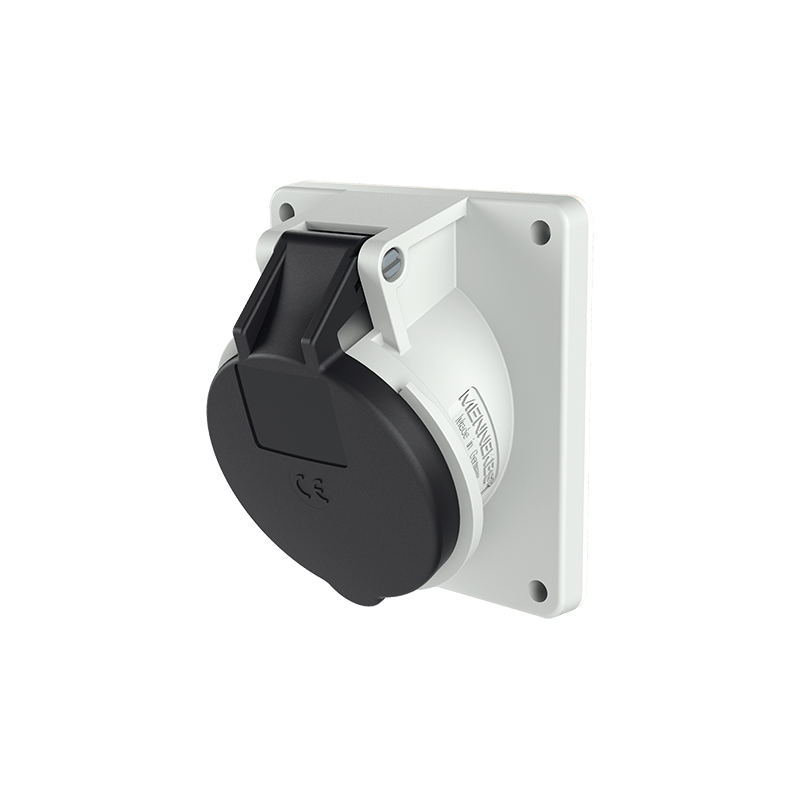 Mennekes 1497 ,Priza modulara CEE pentru montajul in carcase sau canale , 32A 4 poli 7h 500V , IP44