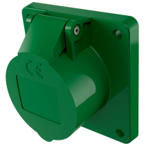 Mennekes 1579 ,Priza modulara CEE pentru montajul in carcase sau canale , 32A 3 poli 4h , tensiune foarte joasă , IP44