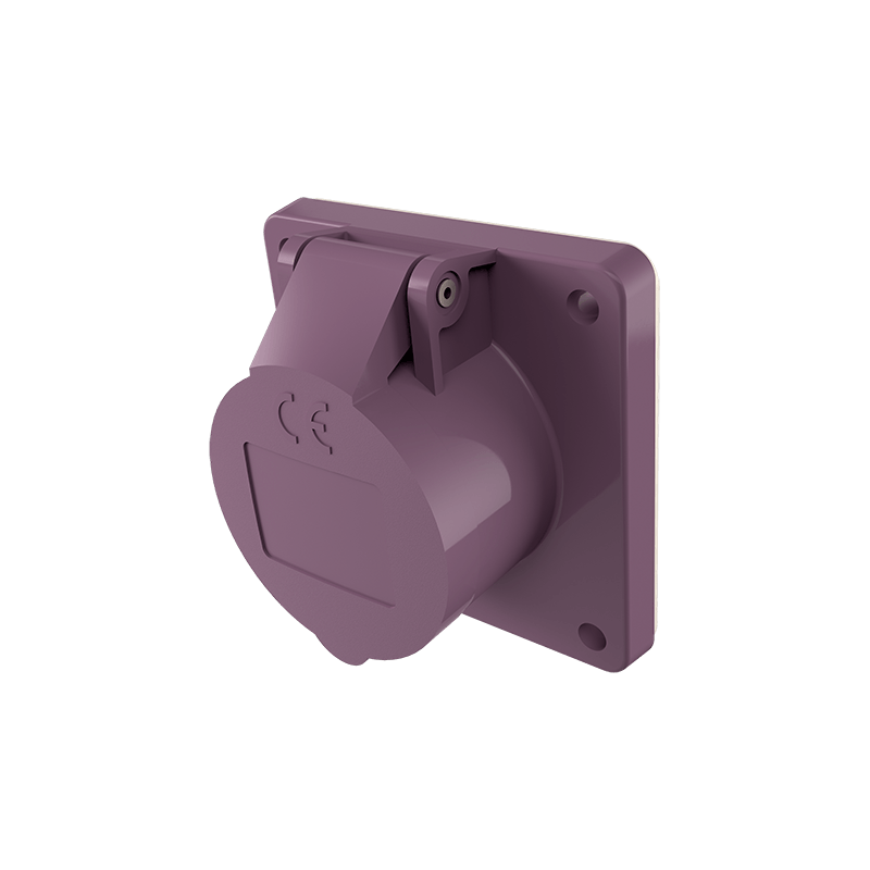 Mennekes 1602 ,Priza modulara CEE pentru montajul in carcase sau canale , 16A 2 poli 0h , tensiune foarte joasă , IP44