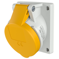 Mennekes 1631 ,Priza modulara CEE pentru montajul in carcase sau canale TwinCONTACT , 16A 3 poli 4h 110V , IP44