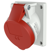 Mennekes 1633 ,Priza modulara CEE pentru montajul in carcase sau canale TwinCONTACT , 16A 3 poli 9h 400V , IP44