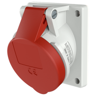 Mennekes 1633 ,Priza modulara CEE pentru montajul in carcase sau canale TwinCONTACT , 16A 3 poli 9h 400V , IP44