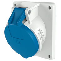 Mennekes 1739 ,Priza modulara CEE pentru montajul in carcase sau canale TwinCONTACT 32A 4 poli 9h 230V , IP44