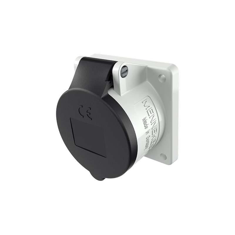 Mennekes 1792 ,Priza modulara CEE pentru montajul in carcase sau canale TwinCONTACT 32A 4 poli 7h 500V , IP44