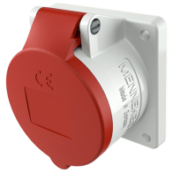 Mennekes 1797 ,Priza modulara CEE pentru montajul in carcase sau canale TwinCONTACT 32A 5 poli , 6h , 400V , IP44