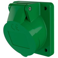Mennekes 2852 ,Priza modulara CEE pentru montajul in carcase sau canale , 32A 3 poli 4h , tensiune foarte joasă , IP44