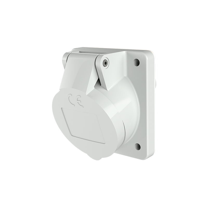 Mennekes 2864 ,Priza modulara CEE pentru montajul in carcase sau canale , 32A 2 poli 12h , tensiune foarte joasă , IP44