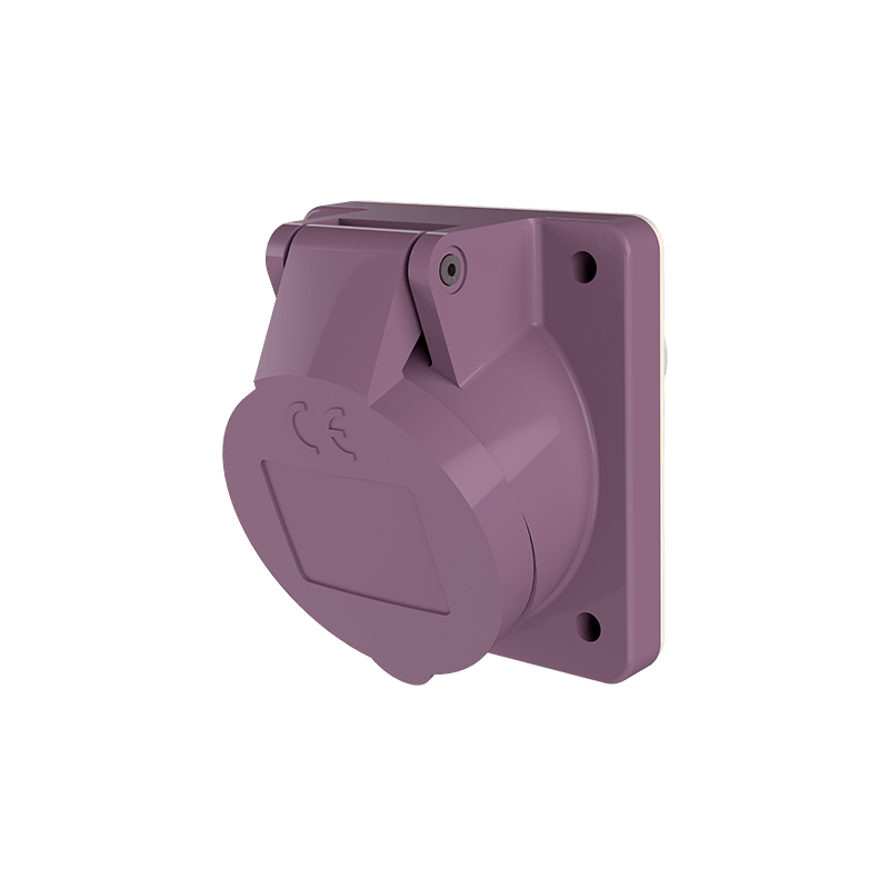 Mennekes 2870 ,Priza modulara CEE pentru montajul in carcase sau canale , 32A 3 poli 0h , tensiune foarte joasă , IP44