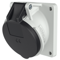 Mennekes 3023 ,Priza modulara CEE pentru montajul in carcase sau canale , 16A 7 poli 1h 500V , IP44