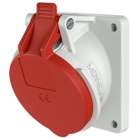Mennekes 3093 ,Priza modulara CEE pentru montajul in carcase sau canale schräg , 16A 5 poli 6h 400V , IP44