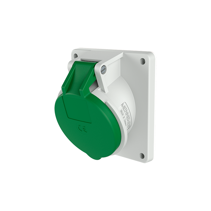 Mennekes 3193 ,Priza modulara CEE pentru montajul in carcase sau canale , 32A 5 poli 2h- 50-500V , IP44