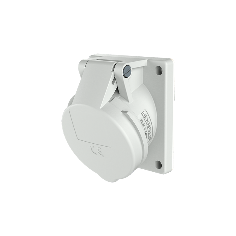 Mennekes 3217 ,Priza modulara CEE pentru montajul in carcase sau canale , 16A 3 poli 12h , nach TR IP44