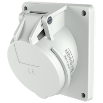 Mennekes 3218 ,Priza modulara CEE pentru montajul in carcase sau canale , 16A 4 poli 12h , nach TR IP44