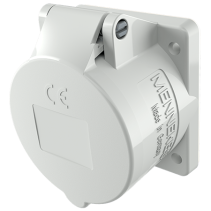 Mennekes 3221 ,Priza modulara CEE pentru montajul in carcase sau canale , 16A 3 poli 12h , nach TR IP44