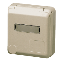 Mennekes 4145 ,Cepex-Priza modulara CEE pentru montajul in carcase sau canale 16A 5 poli , 6h , 400V IP44