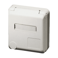 Mennekes 4215 ,Cepex-Priza modulara CEE pentru montajul in carcase sau canale 16A 5 poli , 6h , 400V IP44