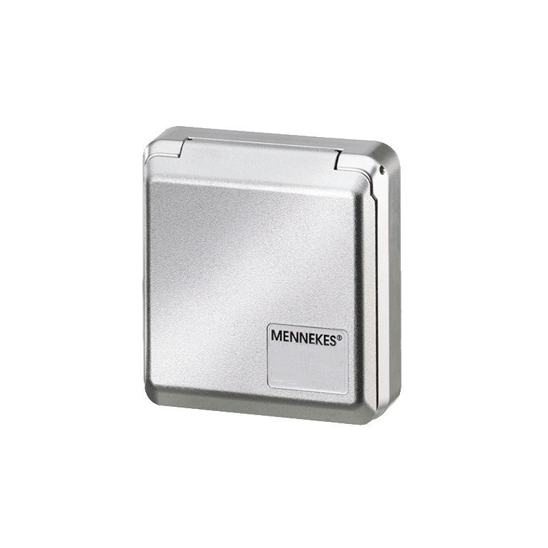 Mennekes 4904 ,Cepex-Priza modulara CEE pentru montajul in carcase sau canale SCHUKO 16A 2 poli 230V IP44