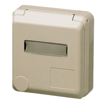 Mennekes 4974 ,Cepex-Priza modulara CEE pentru montajul in carcase sau canale SCHUKO 16A 2 poli +E 230V IP44