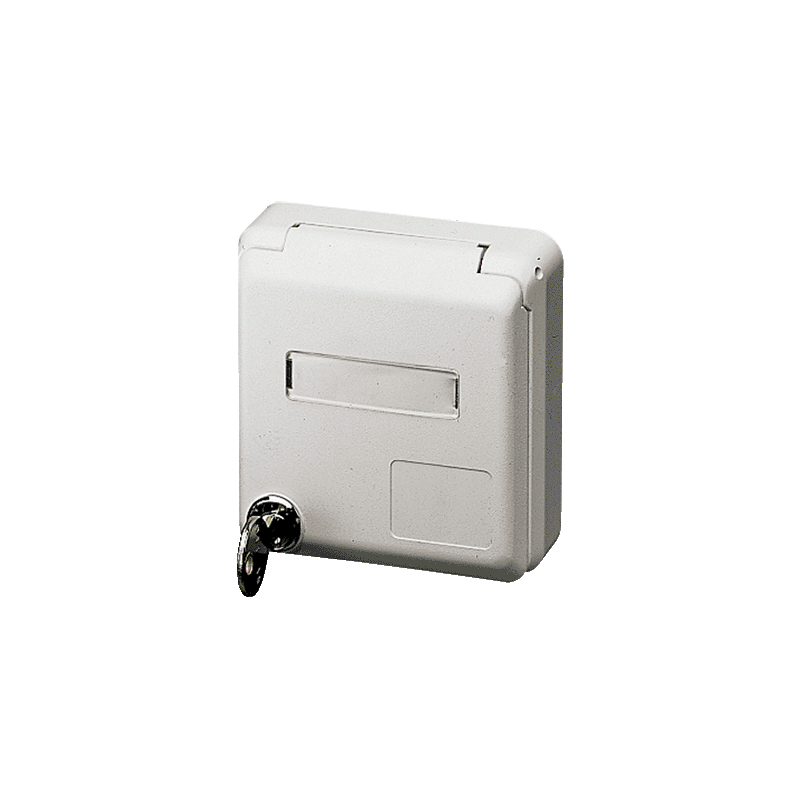 Mennekes 4981 ,Cepex-Priza modulara CEE pentru montajul in carcase sau canale SCHUKO 16A 2 poli +E 230V IP44