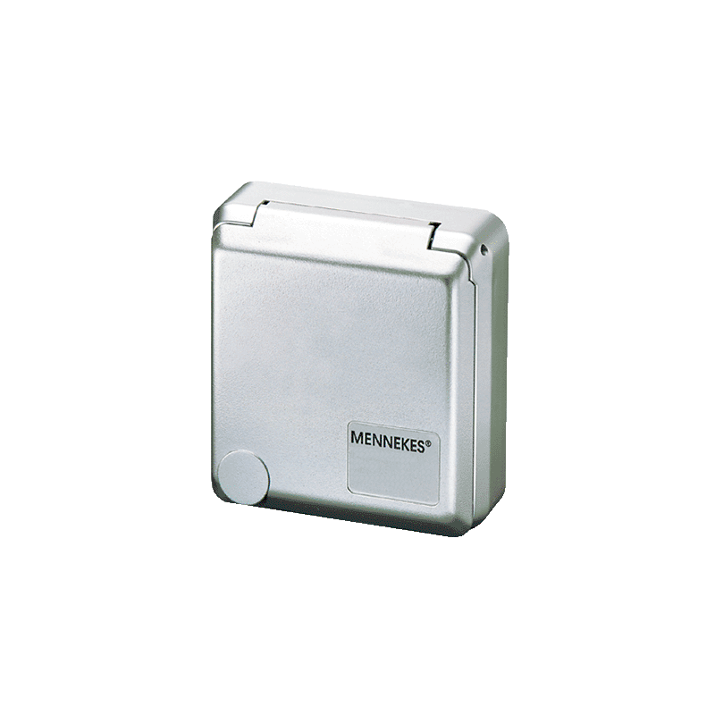 Mennekes 4984 ,Cepex-Priza modulara CEE pentru montajul in carcase sau canale SCHUKO 16A 2 poli +E 230V IP44