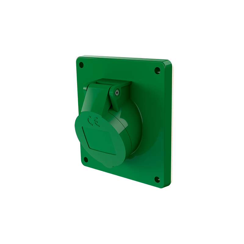 Mennekes 23598 ,Priza modulara CEE pentru montajul in carcase sau canale , 32A 3 poli 4h 50V100-200HZ , IP44