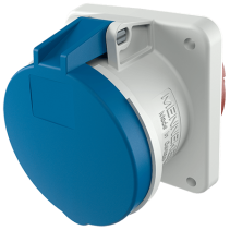Mennekes 1247A ,Priza modulara CEE pentru montajul in carcase sau canale , 63A 4 poli 9h 230V , IP44