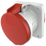 Mennekes 1248A ,Priza modulara CEE pentru montajul in carcase sau canale , 63A 4 poli 6h 400V , IP44