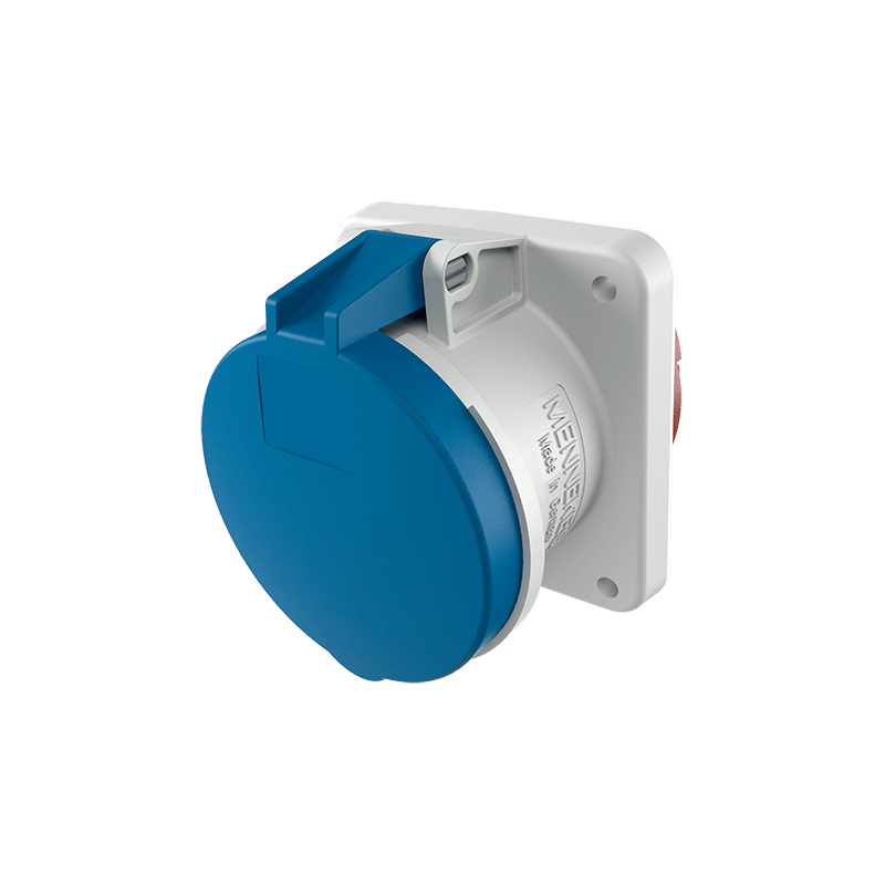 Mennekes 1251A ,Priza modulara CEE pentru montajul in carcase sau canale , 63A 5 poli 9h 230V , IP44