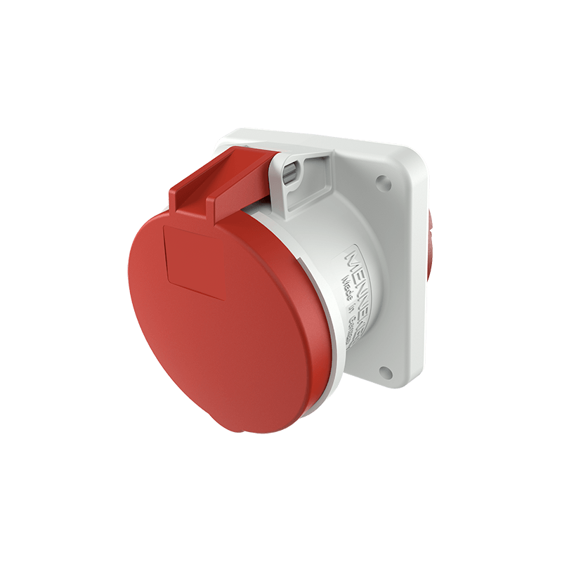 Mennekes 1252A ,Priza modulara CEE pentru montajul in carcase sau canale , 63A 5 poli 6h 400V , IP44