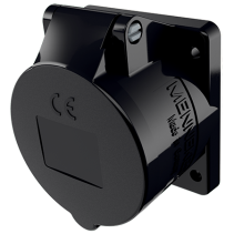 Mennekes 1387ZA ,Priza modulara CEE pentru montajul in carcase sau canale TA , 16A 4 poli 6h 400V , IP44 SW