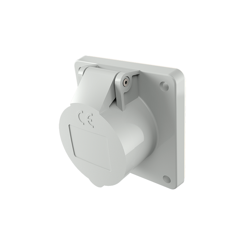 Mennekes 2488A ,Priza modulara CEE pentru montajul in carcase sau canale , 32A 2 poli 10h , tensiune foarte joasă , IP44