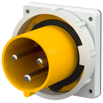 Mennekes 835 ,Stecher montaj pe perete fix , 63A 3 poli 4h 110V , IP67